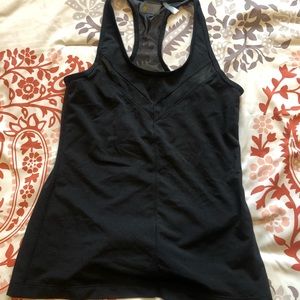 Zella black athletic workout yoga running top